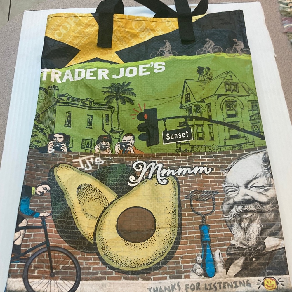 Trader Joe's Graphic Tote Bag